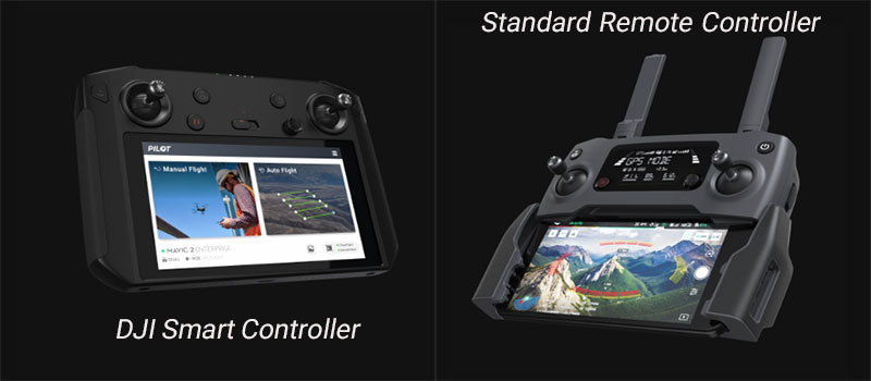 Mavic 2 Enterprise Remote Controller - معرفی کوادکوپتر مویک ۲ اینترپرایز (Mavic 2 Enterprise)