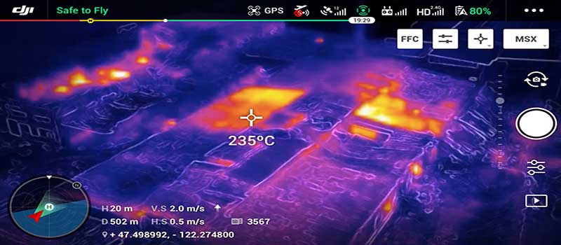 Spot Meter - معرفی کوادکوپتر مویک ۲ اینترپرایز (Mavic 2 Enterprise)