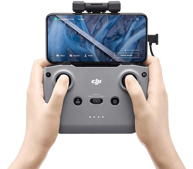 کنترل مویک ایر 2 - معرفی کوادکوپتر مویک ایر ٢ (Mavic Air 2)