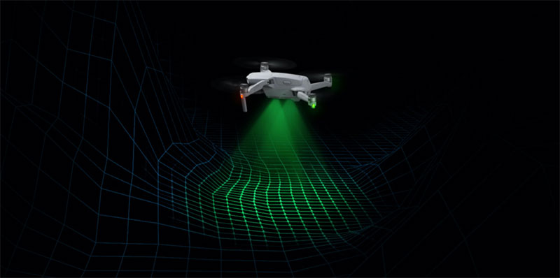 عدم برخورد به موانع - معرفی کوادکوپتر مویک ایر ٢ (Mavic Air 2)