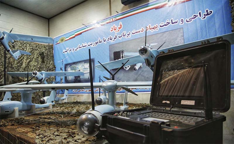 فنی پهپاد فرپاد - پهپاد فرپاد نمونه منحصر به فرد پهپاد دست پرتاب ایران در جهان