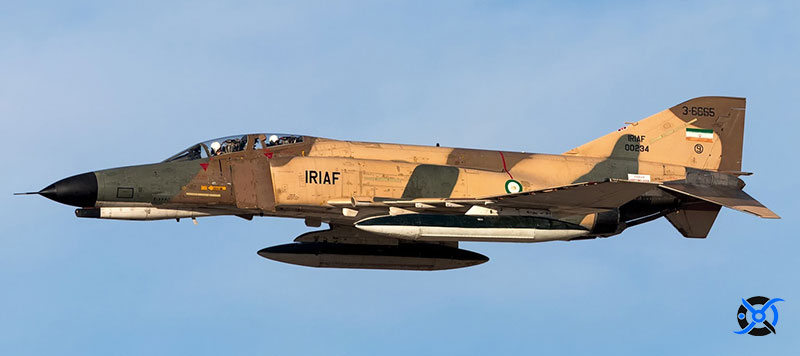 اف 4 ایران 1 - انهدام اهداف سطحی توسط جنگنده بمب‌افکن‌های‌ F-4 در رزمایش ذوالفقار 99