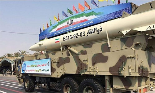 های موشک بالستیک ذوالفقار - موشک ذوالفقار، رادارگریز و نقطه زن