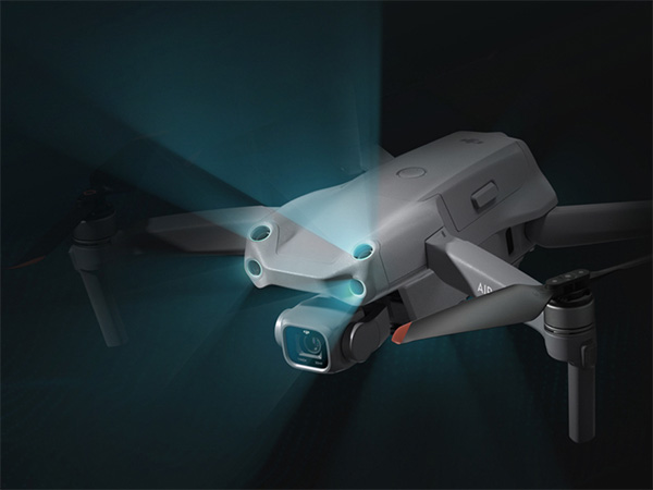 DJI Air 2S drone obstacle sensing - مقایسه پهپاد DJI Air 2S و Mavic Air 2