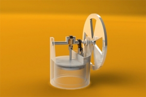 استرلینگ گاما 300x200 - موتور استرلینگ و انواع آن