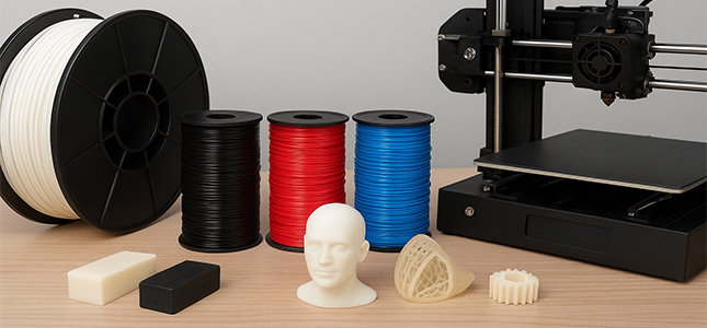 معرفی مواد اولیه پرینت سه بعدی مواد اولیه پرینت سه بعدی - معرفی مواد اولیه پرینت سه بعدی